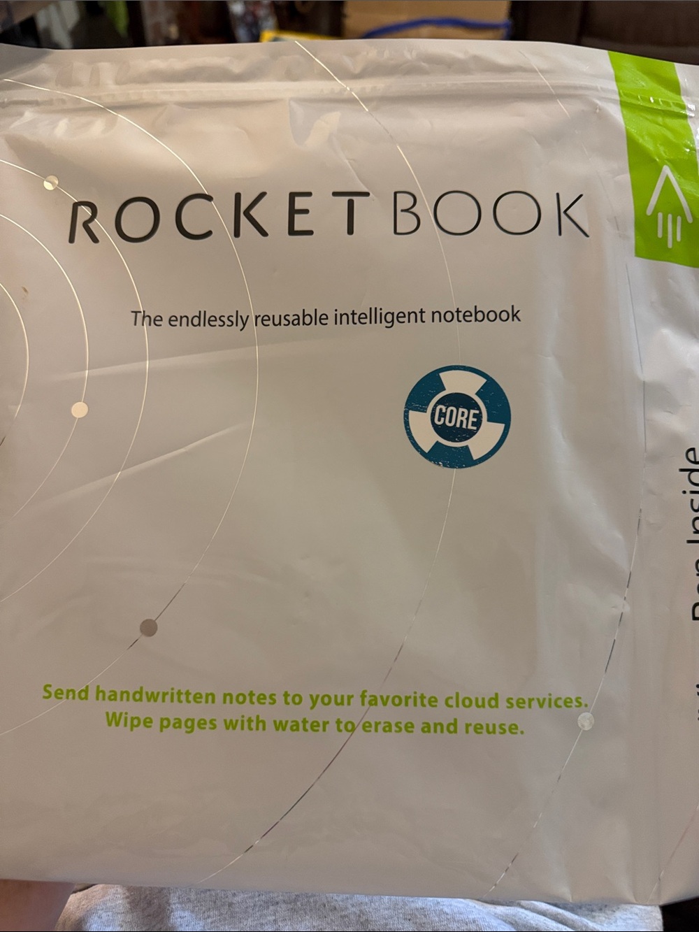 Rocketbook Core Smart Reusable Notebook - White - Picture 4 of 6